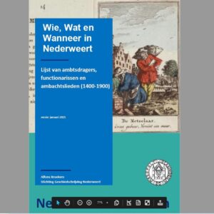 e-Book: Wie, Wat en Wanneer in Nederweert