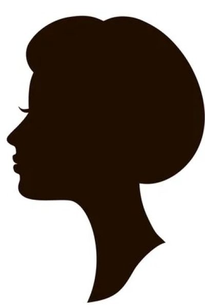 silhouet vrouw